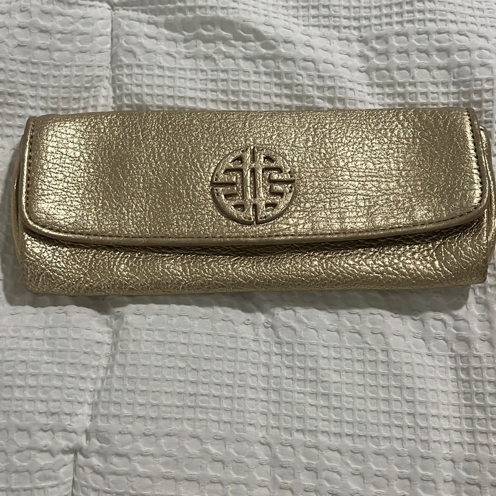 Gold clutch. Perfect size